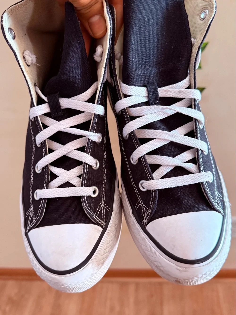 Converse Black High-Top Kids Sneakers
